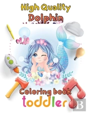 High Quality Dolphin Coloring Book  Toddler