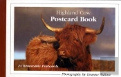 Highland Cow Postcard Book