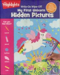 Highlights Write-On Wipe-Off My First Unicorn Hidd En Pictures