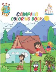 Hiking And Camping Coloring Book