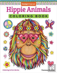 Hippie Animals Coloring Book