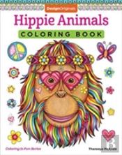 Hippie Animals Coloring Book