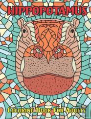 Hippopotamus Coloring Book For Adults