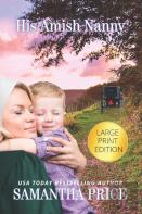 His Amish Nanny Large Print