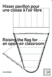 Hisser Pavillon Pour Une Classe À L'Air Libre