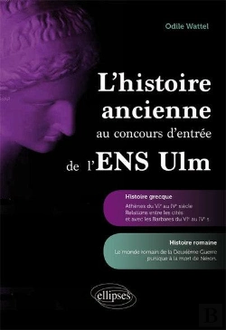 Bertrand.pt - Histoire Ancienne Aux Concours D'Entree De L'Ens Ulm Histoire Grecque Et Romaine