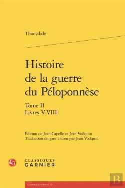 Bertrand.pt - Histoire De La Guerre Du Péloponnèse : Livres V-Viii