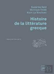 Histoire De La Littérature Grecque (3e Édition)