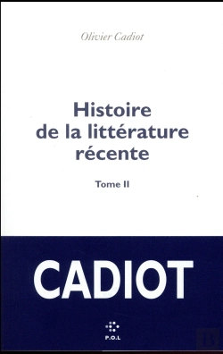 Bertrand.pt - Histoire De La Littérature Récente Tome 2