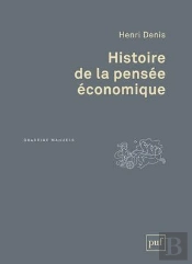 Histoire De La Pensée Économique (3e Édition)