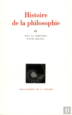 Bertrand.pt - Histoire De La Philosophie T.3