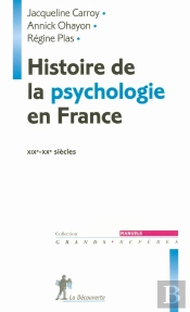 Histoire De La Psychologie En France, Xixe-Xxe Siècles
