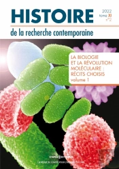 Histoire De La Recherche Contemporaine 2022, Tome Xi N 2