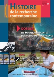 Histoire De La Recherche Contemporaine N.2020/9.1