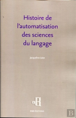 Bertrand.pt - Histoire De L'Automatisation Des Sciences Du Langage