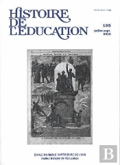 Histoire De L'Éducation, N° 135/2012 : Varia