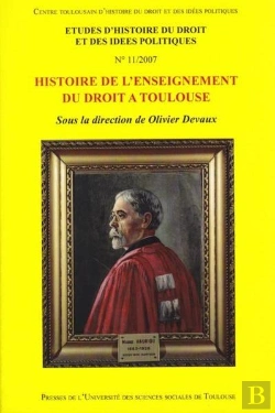 Bertrand.pt - Histoire De L'Enseignement Du Droit À Toulouse