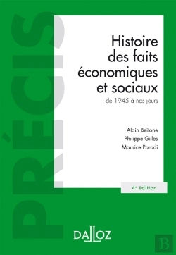 Bertrand.pt - Histoire Des Faits Économiques Et Sociaux De 1945 À Nos Jours (4ème Édition)