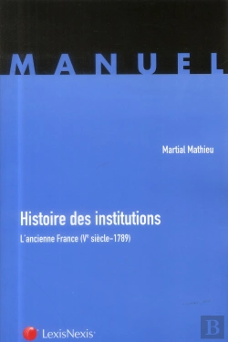 Bertrand.pt - Histoire Des Institutions Publiques