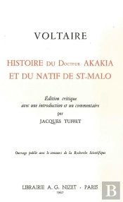 Histoire Du Docteur Akakia Et Du Natif De St-Malo