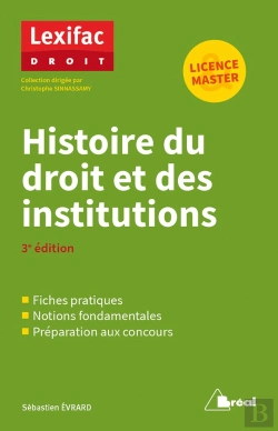 Bertrand.pt - Histoire Du Droit Et Des Institutions
