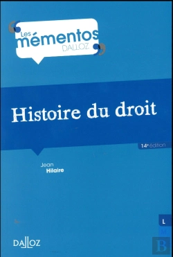 Bertrand.pt - Histoire Du Droit. Introduction Historique Au Droit Et Histoire Des Institutions Publiques - 14e Ed.