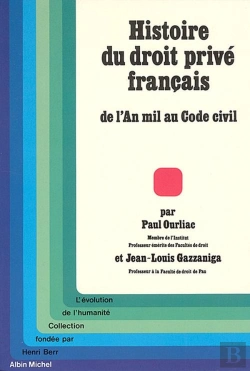 Bertrand.pt - Histoire Du Droit Privé Français : De L'An Mil Au Code Civil