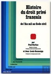 Histoire Du Droit Privé Français
