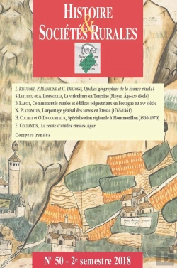 Bertrand.pt - Histoire & Sociétés Rurales, N° 50/2018-2
