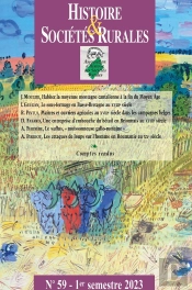 Histoire & Sociétés Rurales, N° 59/2023-1