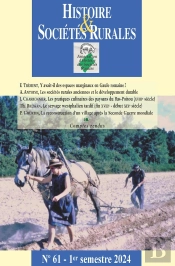 Histoire & Sociétés Rurales, N° 61