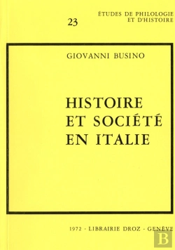 Bertrand.pt - Histoire Et Societe En Italie