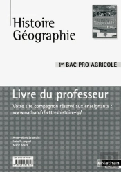 Histoire Geographie 1ere Bac Pro Agricole - Professeur - 2010