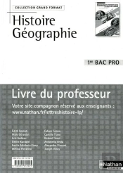 Histoire-Geographie 1ere Bac Pro (Grand Format) Livre Du Professeur 2010