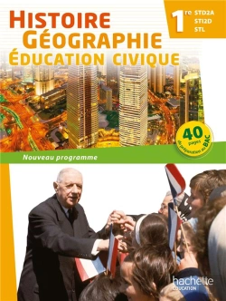 Bertrand.pt - Histoire-Géographie 1ère Std2a/Sti2d/Stl ; Livre De L'Élève (Édition 2011)