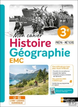 Bertrand.pt - Histoire Géographie 3e Prépa-Métiers - 2024 - Cahier - Élève - + Imanuel