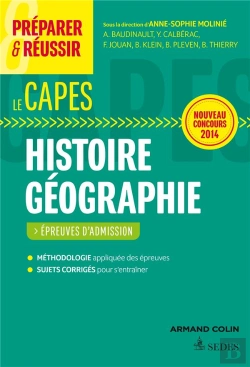 Bertrand.pt - Histoire ; Géographie ; Capes ; Épreuves D'Admission