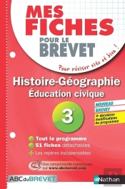 Histoire-Geographie, Education Civique ; 3eme
