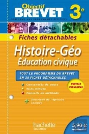 Histoire-Geographie-Education Civique-Histoire De L'Art ; Fiches Detachables