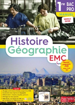 Bertrand.pt - Histoire-Géographie-Emc ; 1re Bac Pro ; Manuel