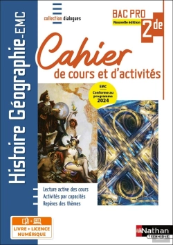 Bertrand.pt - Histoire - Géographie - Emc - 2e Année Bac Pro - Coll. Dialogues - Éd. 2025 - Livre + Licence