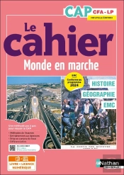 Histoire - Géographie - Emc - Cap - Coll. Le Monde En Marche - Éd. 2025 - Livre + Licence
