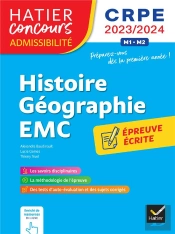 Histoire-Geographie-Emc- Crpe 2023-2024 - Epreuve Ecrite D'Admissibilite