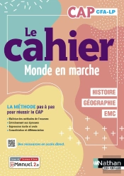 Histoire, Géographie, Emc : Monde En Marche ; Cap ; Cahier De L'Élève (Édition 2023)