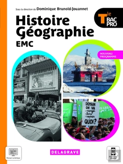 Bertrand.pt - Histoire Géographie Emc : Terminale Bac Pro ; Manuel De L'Élève (Édition 2021)
