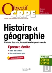 Histoire/Géographie ; Épreuve Écrite