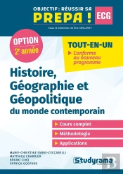 Histoire, Géographie Et Geopolitique Du Monde Contemporain : 2e Annee