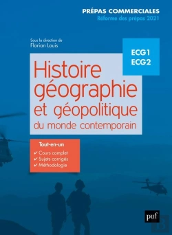 Bertrand.pt - Histoire, Géographie Et Géopolitique Du Monde Contemporain ; Ecg1, Ecg2