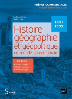 Bertrand.pt - Histoire, Géographie Et Géopolitique Du Monde Contemporain : Ecg1, Ecg2