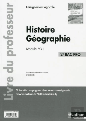 Histoire Géographie - Module Eg1 - 2ème Bac Pro Agricole - Professeur 2017